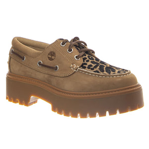 Stone Street Boat Shoe Beige -- Scarpe da Barca Donna in Nabuk Beige TB0A2GVF EN31 TIMBERLAND 