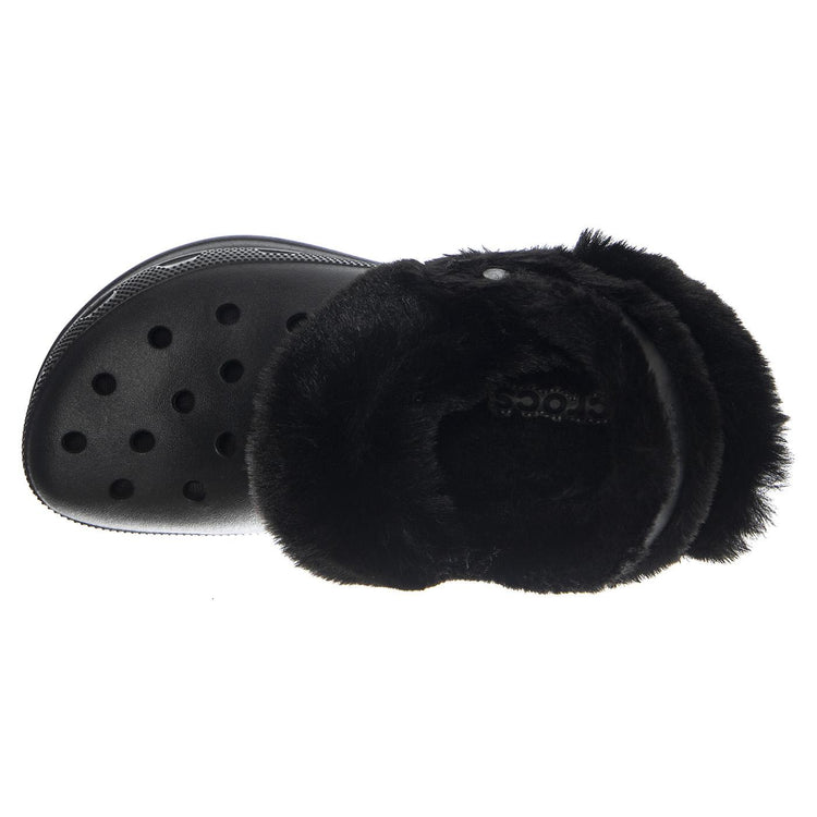 Bae Lined Clog W BLK - Sandali Donna Neri Crocs CR.211753-BLK . CROCS 
