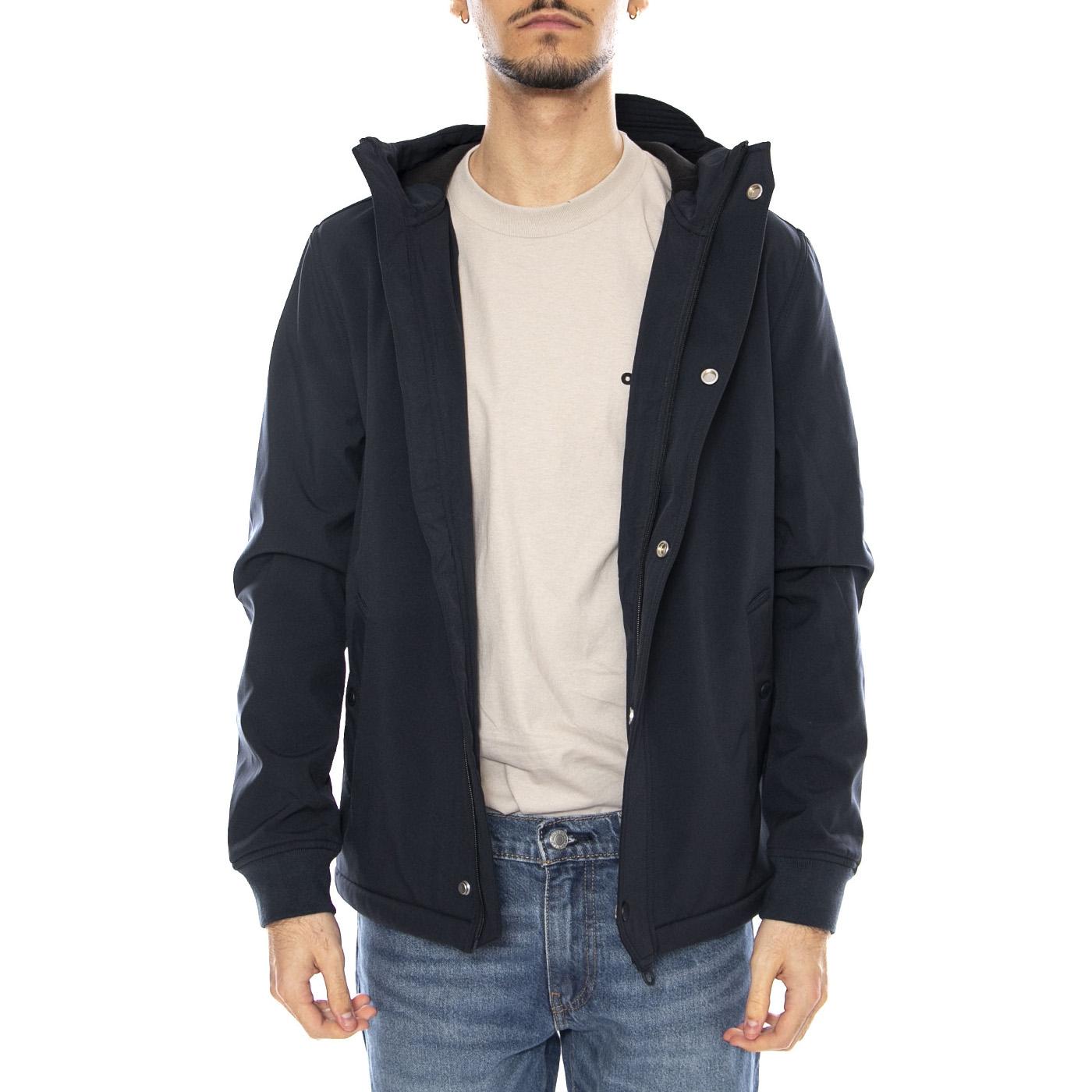 Farah Brydon Softshell - Giacca Invernale Uomo con Cappuccio True Navy F4RFF030 412 FARAH 