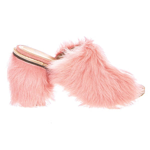 Womens Rosa Fluff Heel Lantana Pink Sandals UGSROSAFHLN1095390W  UGG 