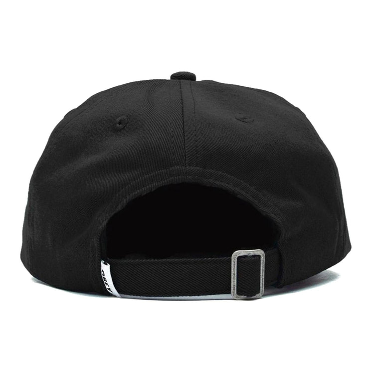 Bold Organic 6 Panel Strapback - Cappellino con Visiera Nero 100580256 BLK OBEY 