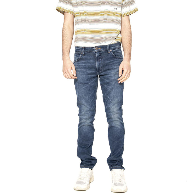 Greensboro Denim Dusk - Pantaloni Denim Jeans Uomo Blu 112362444  WRANGLER 