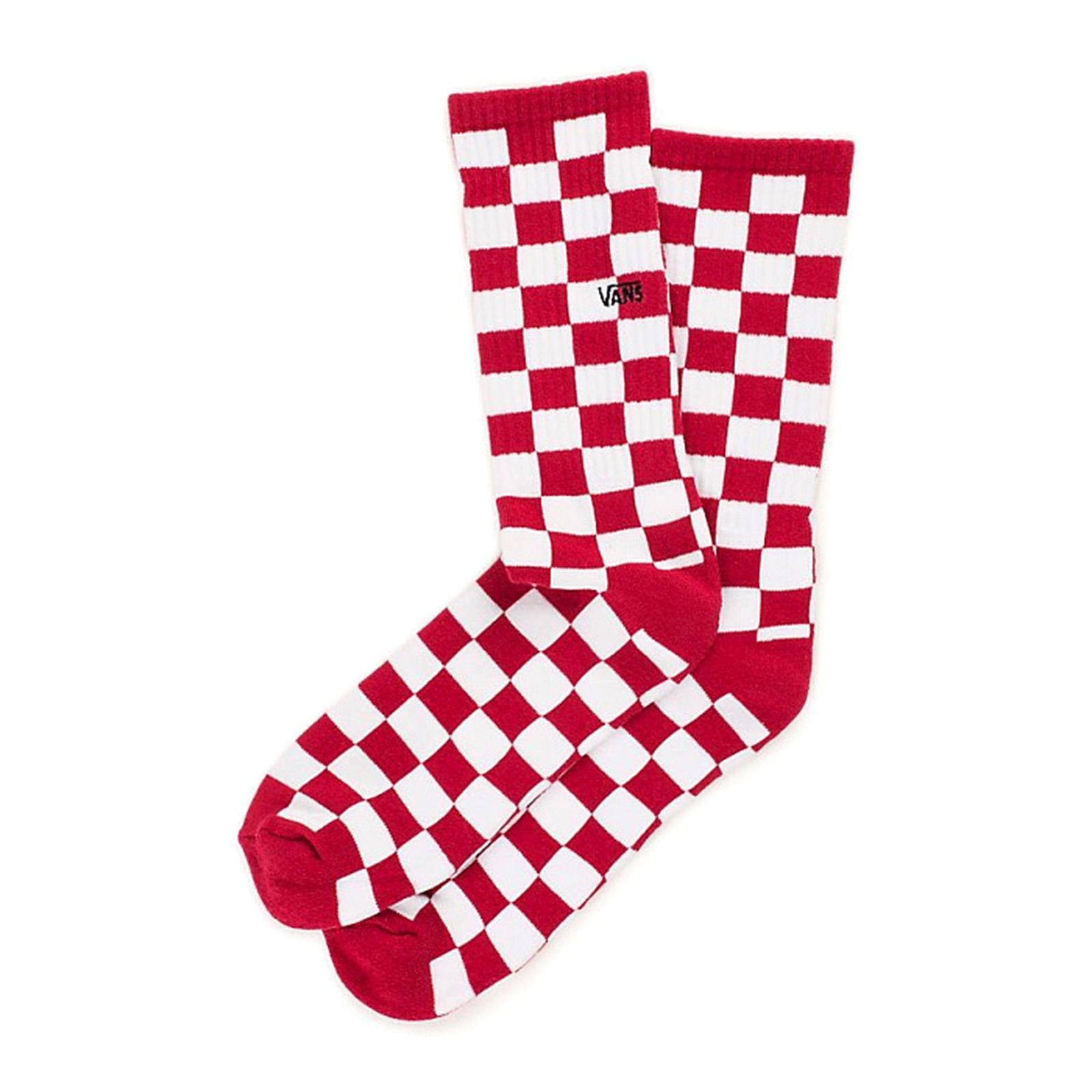 Checkerboard - Red / White - Calzini in Spugna Rossi / Bianchi VA3H3NRLM  VANS 