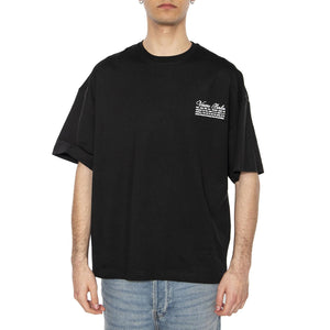 20s T-Shirt Black - Maglietta Girocollo Uomo Nera VER-T291-BLK  VERTERE BERLIN 