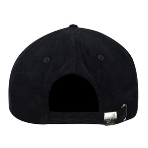 Cord Baseball Black - Cappellino con Visiera in Velluto Nero K5206HT-BK001  KANGOL 