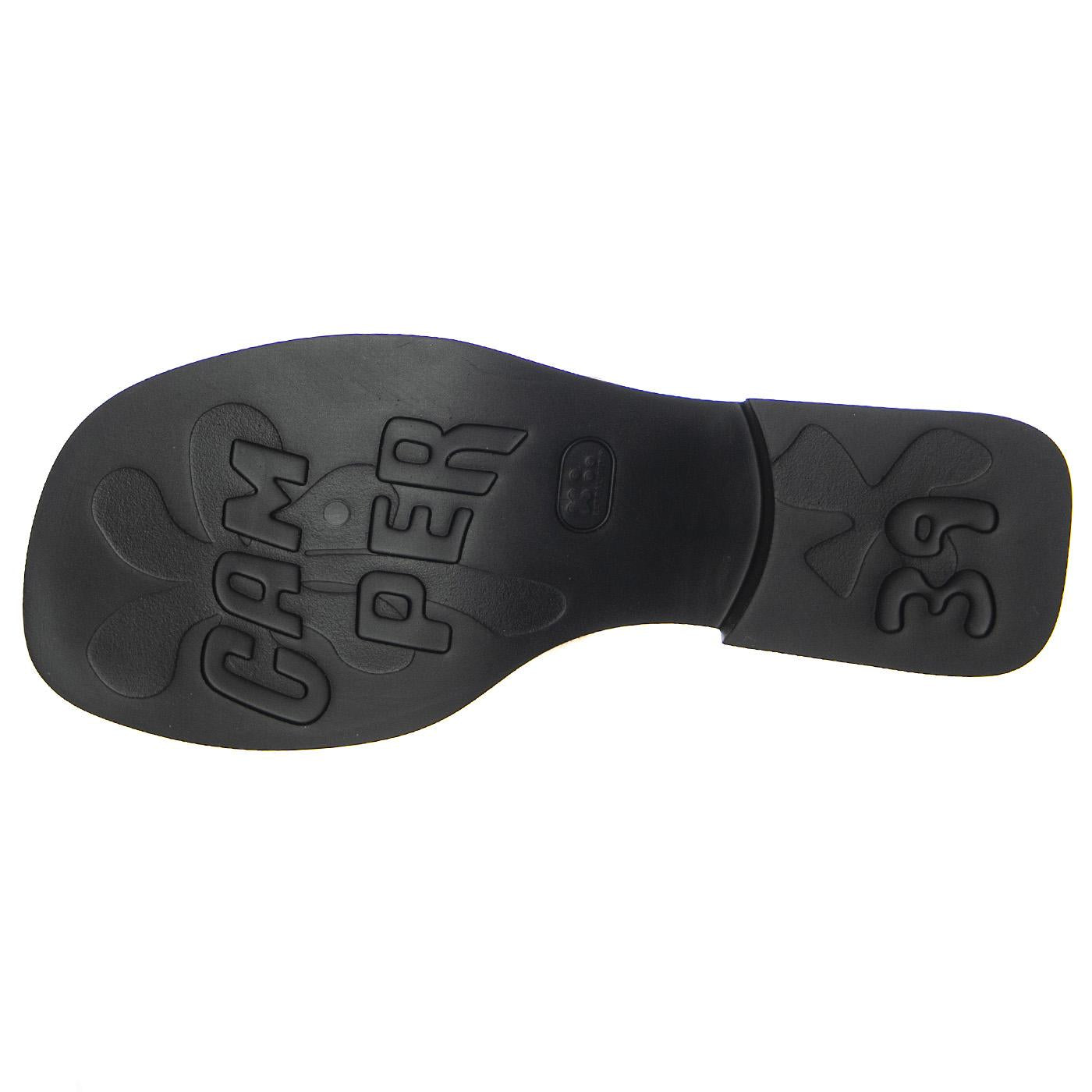 Nami Mimbre / Dana Negro Marrón - Sandali Donna Marroni K201485-005  CAMPER 