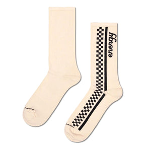 Energy Sneaker Sock Beige - Calzini Beige P004748 WHT HAPPY SOCKS 