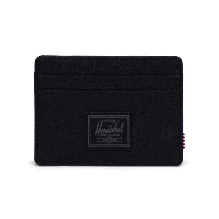 CHARLIE CARDHOLDER BLACK TONAL - Portafogli Nero 30065 05881 HERSCHEL 