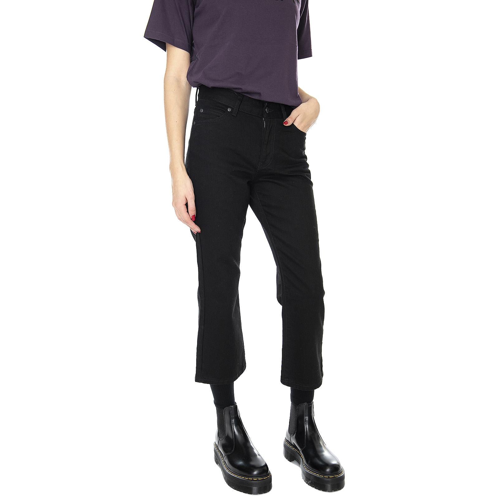 Meadow Denim Jeans - Black - Denim Jeans Donna Neri 1630107-101  DR. DENIM 