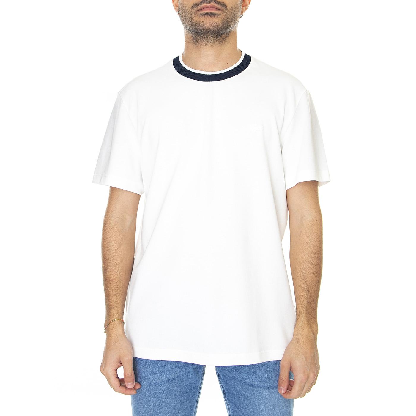 T-Shirt EV0 - Maglietta Girocollo Uomo Bianca TH7282-EV0  LACOSTE 