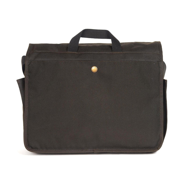 Essential Wax Massenger Bag Olive - Borsa a Tracolla Marrone UBA0573-OL71  BARBOUR 