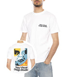 OBEY VISUAL DESIGN STUDIO TEE - Crewneck T-Shirt Herren Weiß Herren OBEY