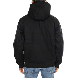 Active Jacket Black /rigid - Giacca con Cappuccio Uomo Nera I023083.8901  CARHARTT WIP 