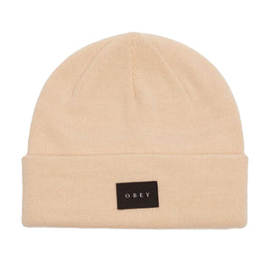 Virgil Beanie Hat Clay - Cappellino Beige 200030116 CLY OBEY 