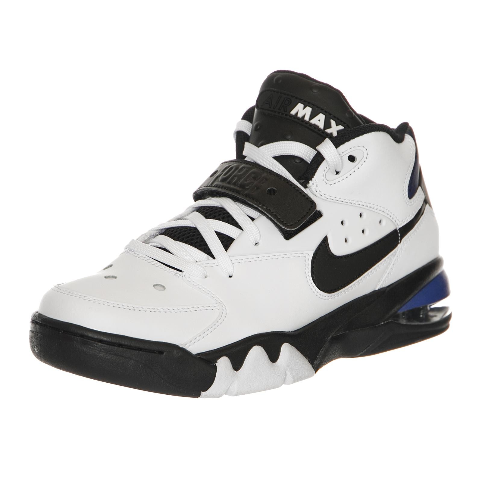 Men s Nike Air Force Max 93 Shoe WHITE/BLACK-COBALT 105245_4  NIKE 