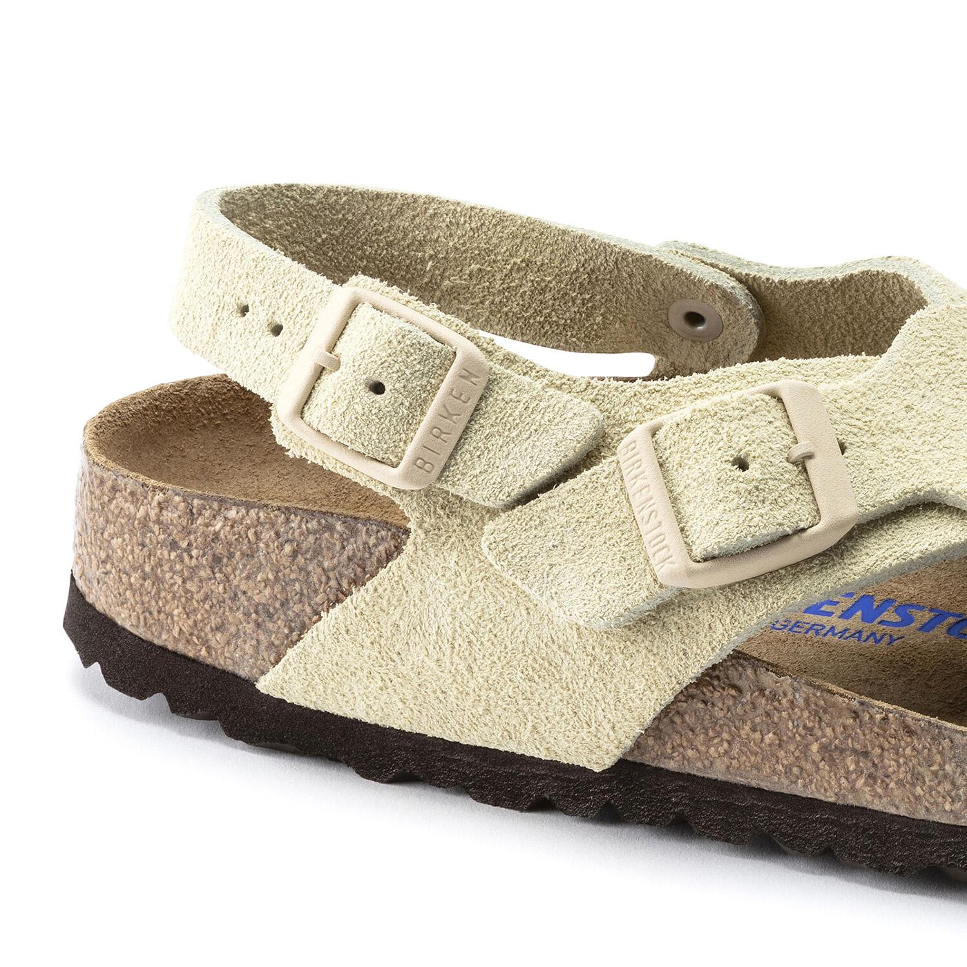 W' Tulum SFB Almond, Suede Leather - Sandali Donna Beige 1021535  BIRKENSTOCK 