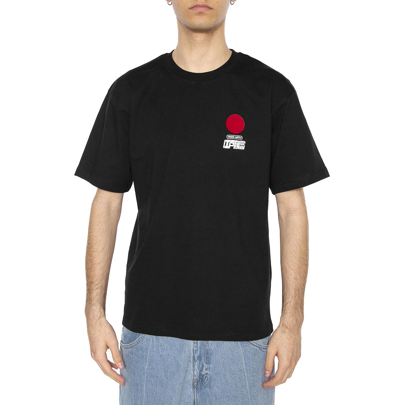Sun Ts SS Black - Maglietta Girocollo Uomo Nera I035002.89.00.-89.00 . EDWIN 