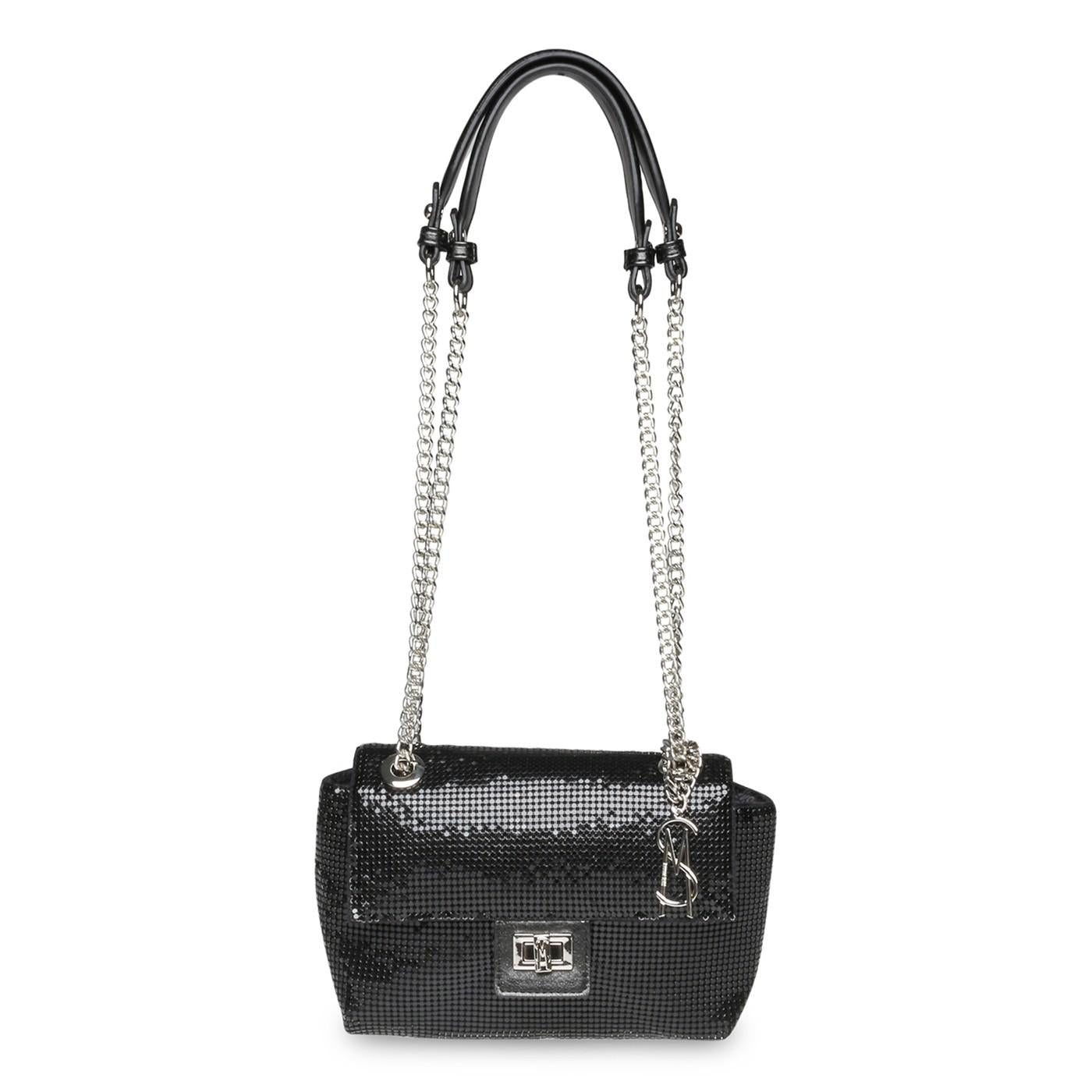 BEuropa Black - Borsa a Tracolla Nera SMABEUROPA-BLA  STEVE MADDEN 