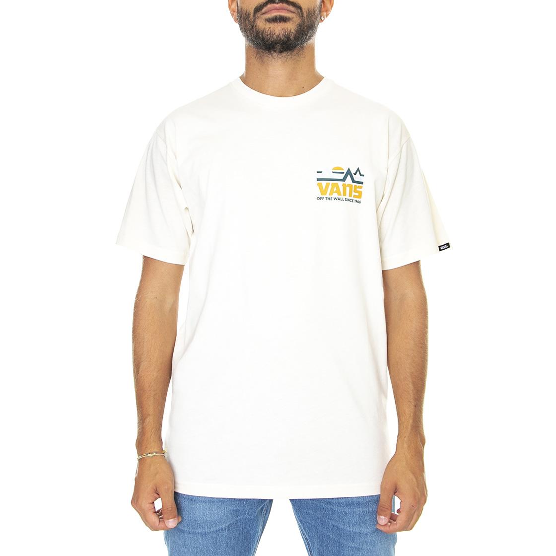 MT Vans SS Tee White - Maglietta Girocollo Uomo Beige VN0A7S663KS1  VANS 