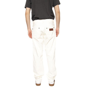 Frontier White - Pantaloni Denim Jeans Uomo Bianchi 112364503  WRANGLER 