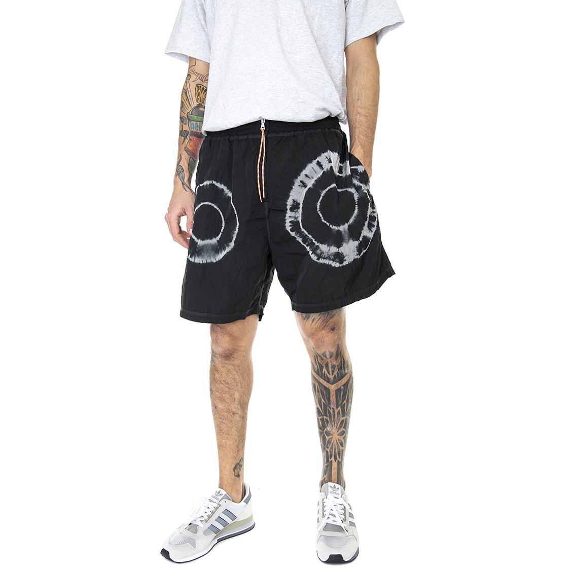 Tie-Dye Windcheater - Bermuda Uomo Neri SRAR30601-BLK  ARIES 