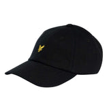 Baseballkappe Deep Depths – Schwarze Kappe mit Schirm von LYLE & SCOTT ACCESSORIES