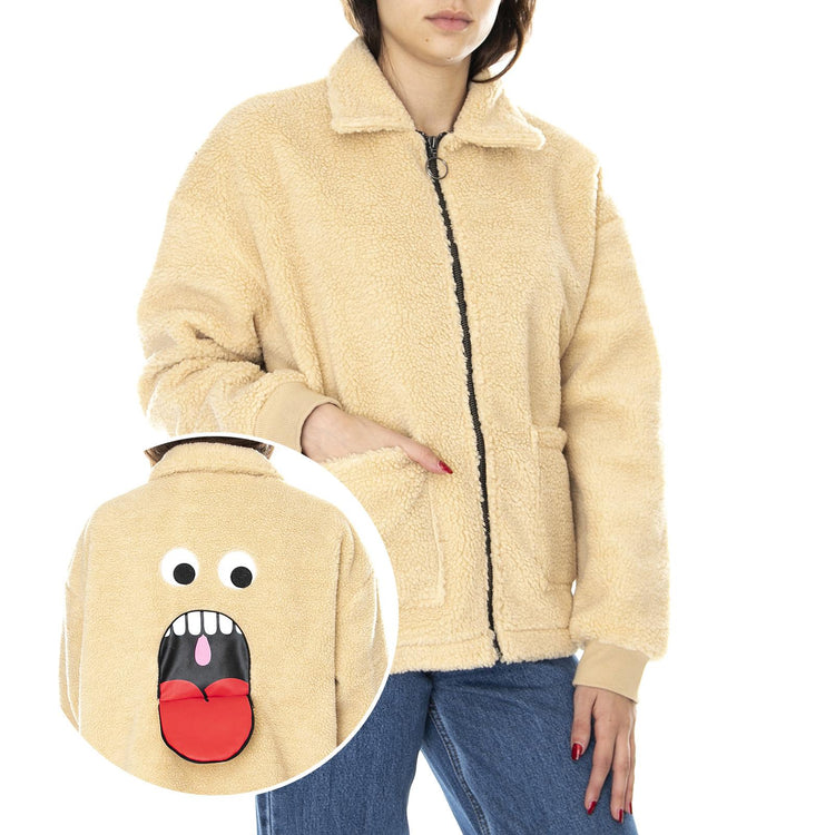  LOW40083BOD-BEIGE  LAZY OAF 