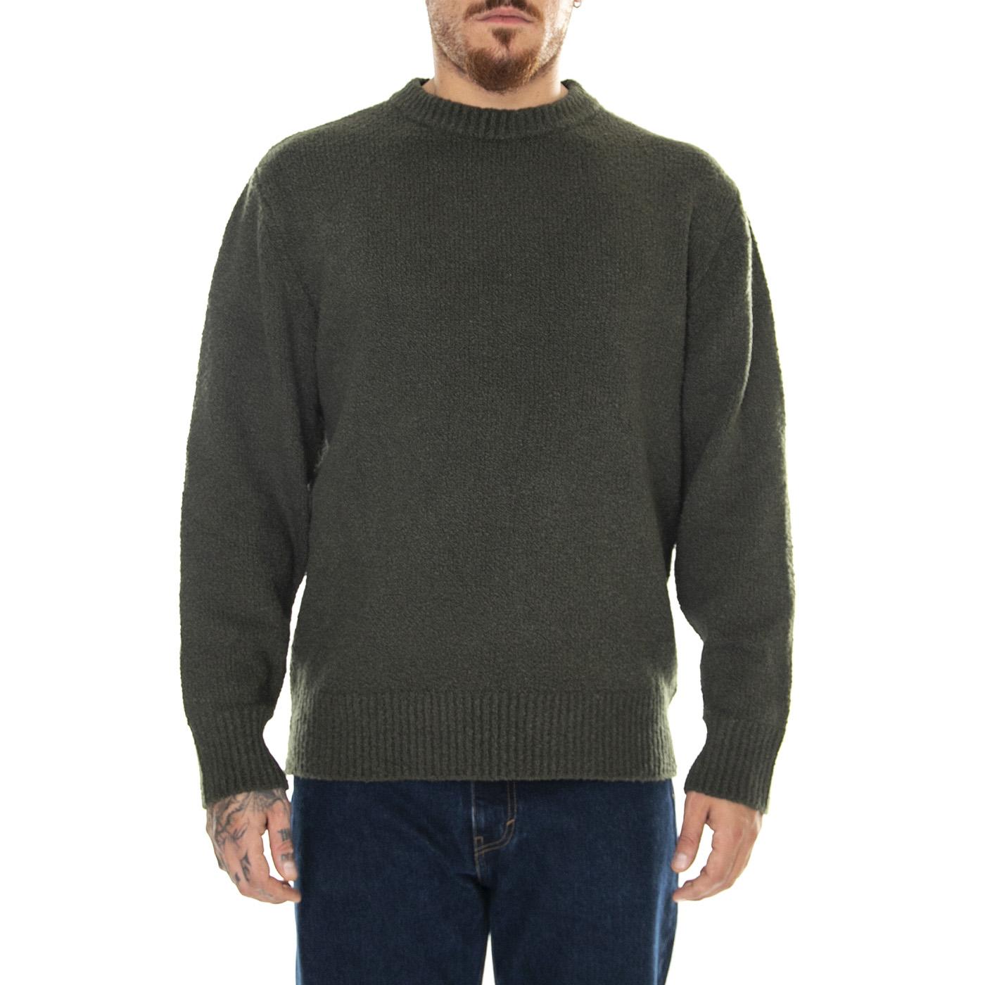 M' Mike Shelter Green - Maglione Girocollo Uomo Verde 331086-055  ELVINE 