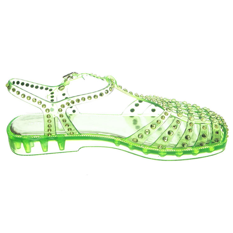 Gelly J2 Green Combo - Sandali Donna Verdi JCSGELLYJ2-GRNC  JEFFREY CAMPBELL 