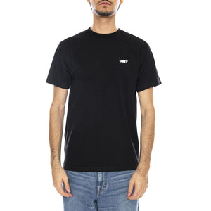 OBEY Erase All Thought Tee - Maglietta Girocollo Uomo Nera 165264212 BLK OBEY 