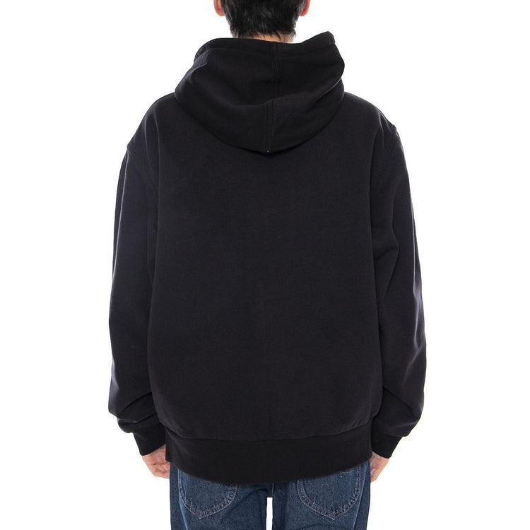 Active Sweat Jacket Black - Felpa con Cappuccio Uomo Nera I035602.8906 . CARHARTT WIP 