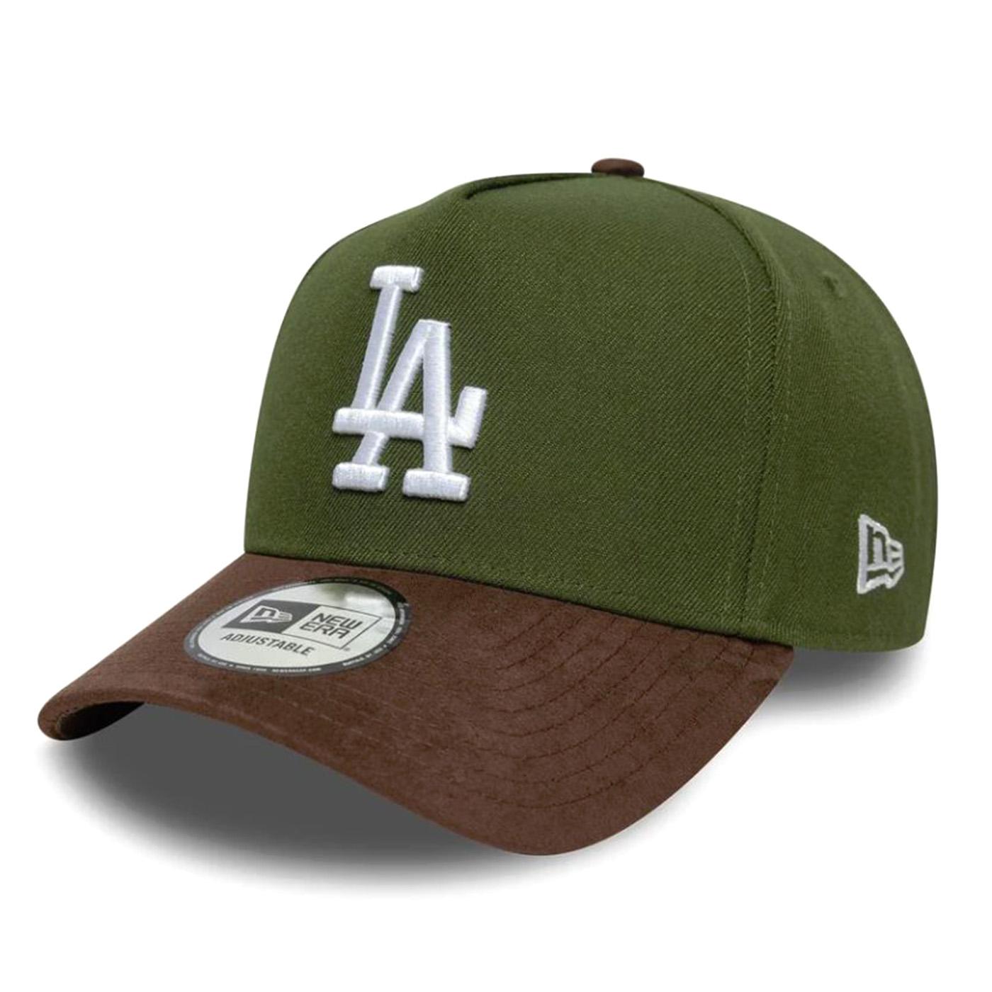 Suede Visor E-Frame Los Angeles Dodgers Brown - Cappellino con Visiera Marrone 60759009 RIGBRW NEW ERA 
