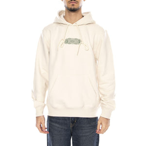 Hooded 3 One 3 Sweat -- Felpa Uomo Cappuccio Ecrù I035645.1NGXX . CARHARTT WIP 