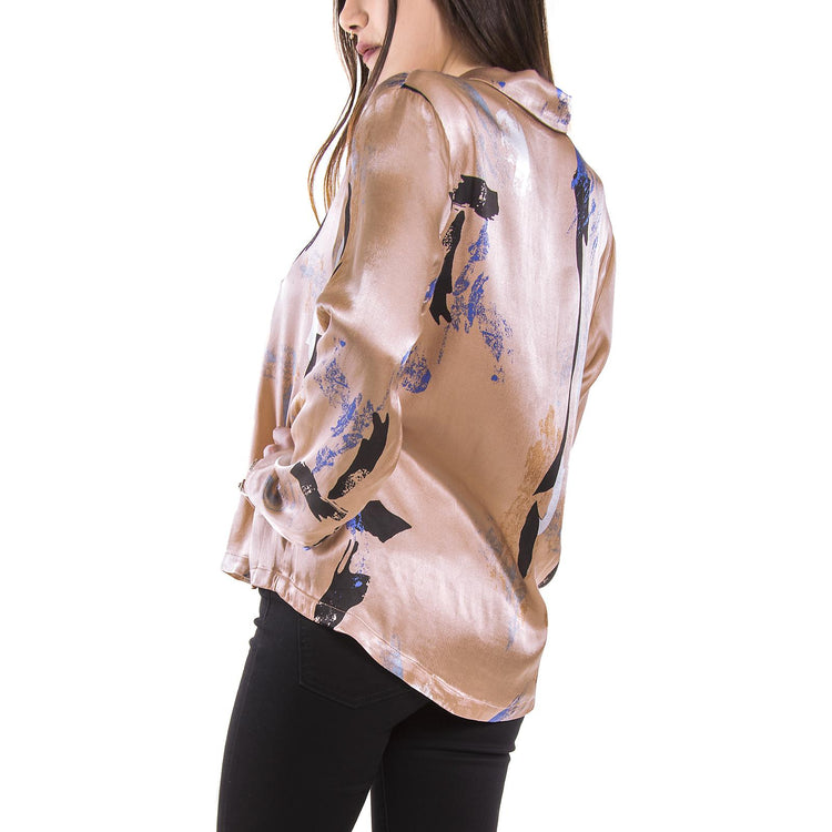 VILHELMA L/S SHIRT RUGBY TAN 140860100-031  MINIMUM 