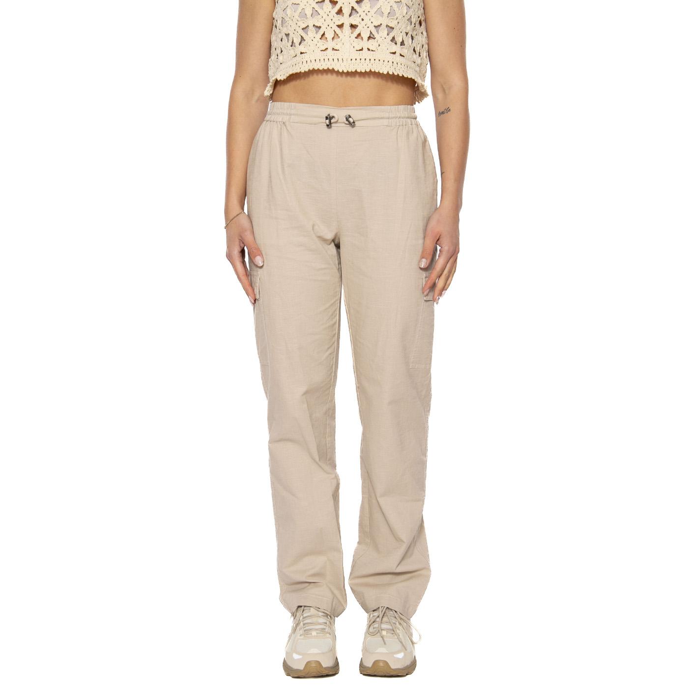 Beige Pants 27311603-103 - Pantaloni Donna Beige 27311603-103  MD'M 