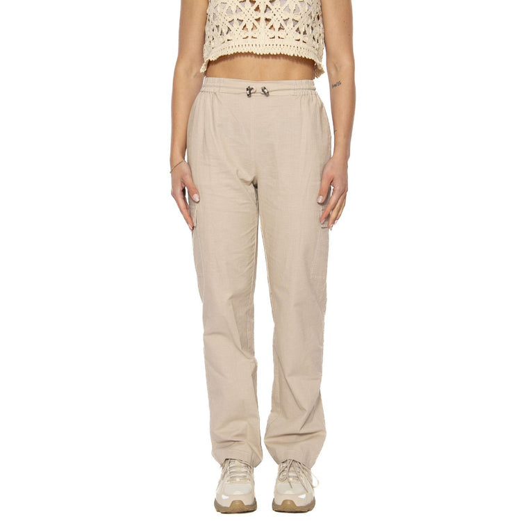 Beige Pants 27311603-103 - Pantaloni Donna Beige 27311603-103  MD'M 