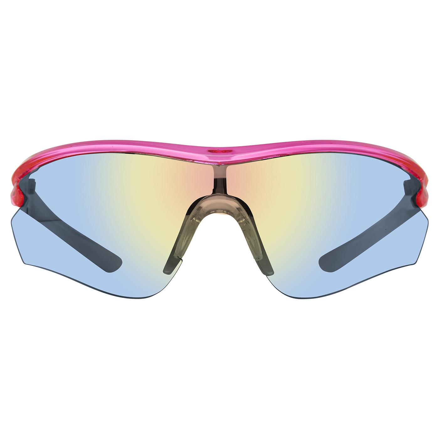 Gabe Crystal Neon Pink / White Rubber Pink Flas - Occhiali da Sole Rosa SMAX17281  STEVE MADDEN 