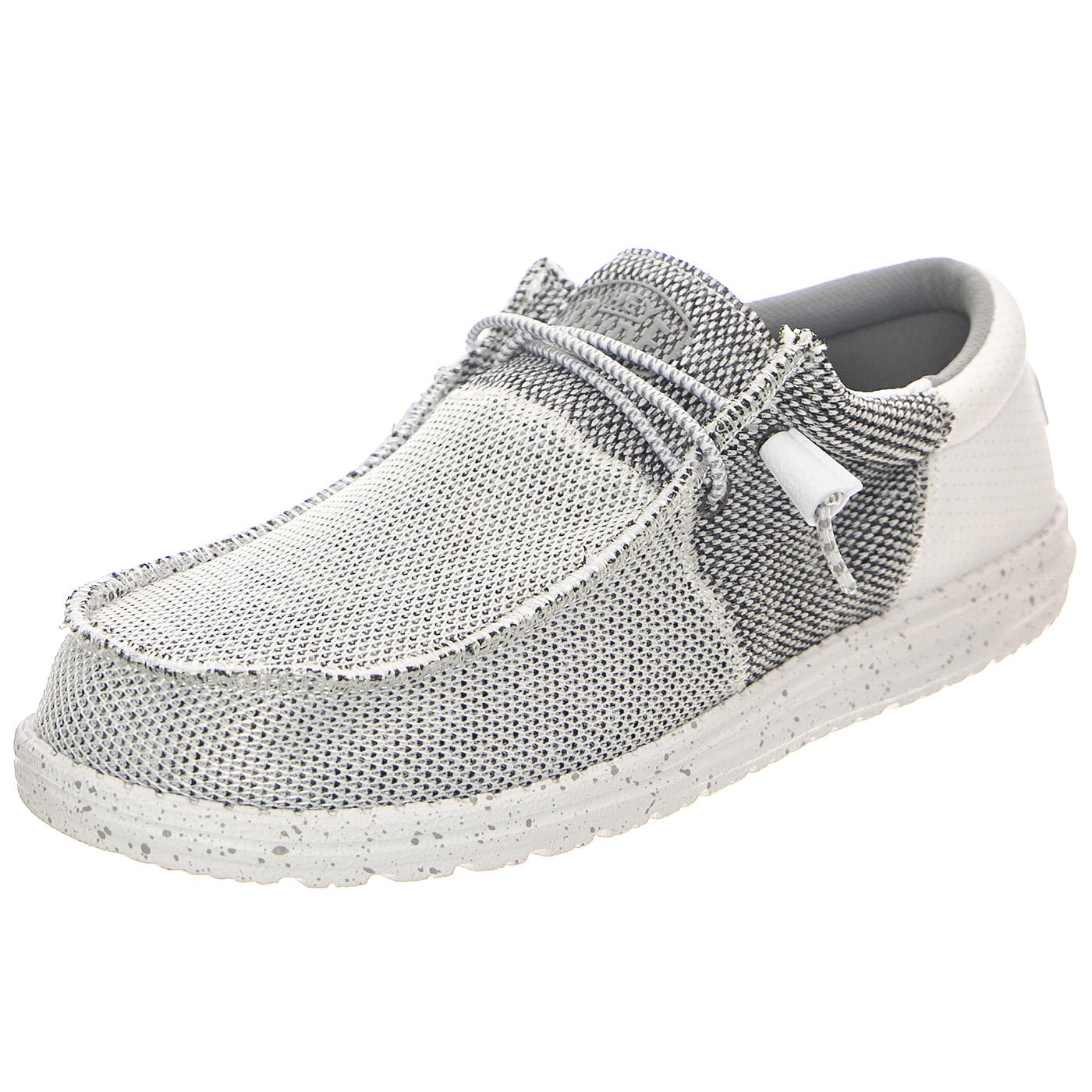 M' Wally Tri 1KA Multicolored - Scarpe Stringate Profilo Basso Uomo Multicolore HD.40037.1KA  HEY DUDE 