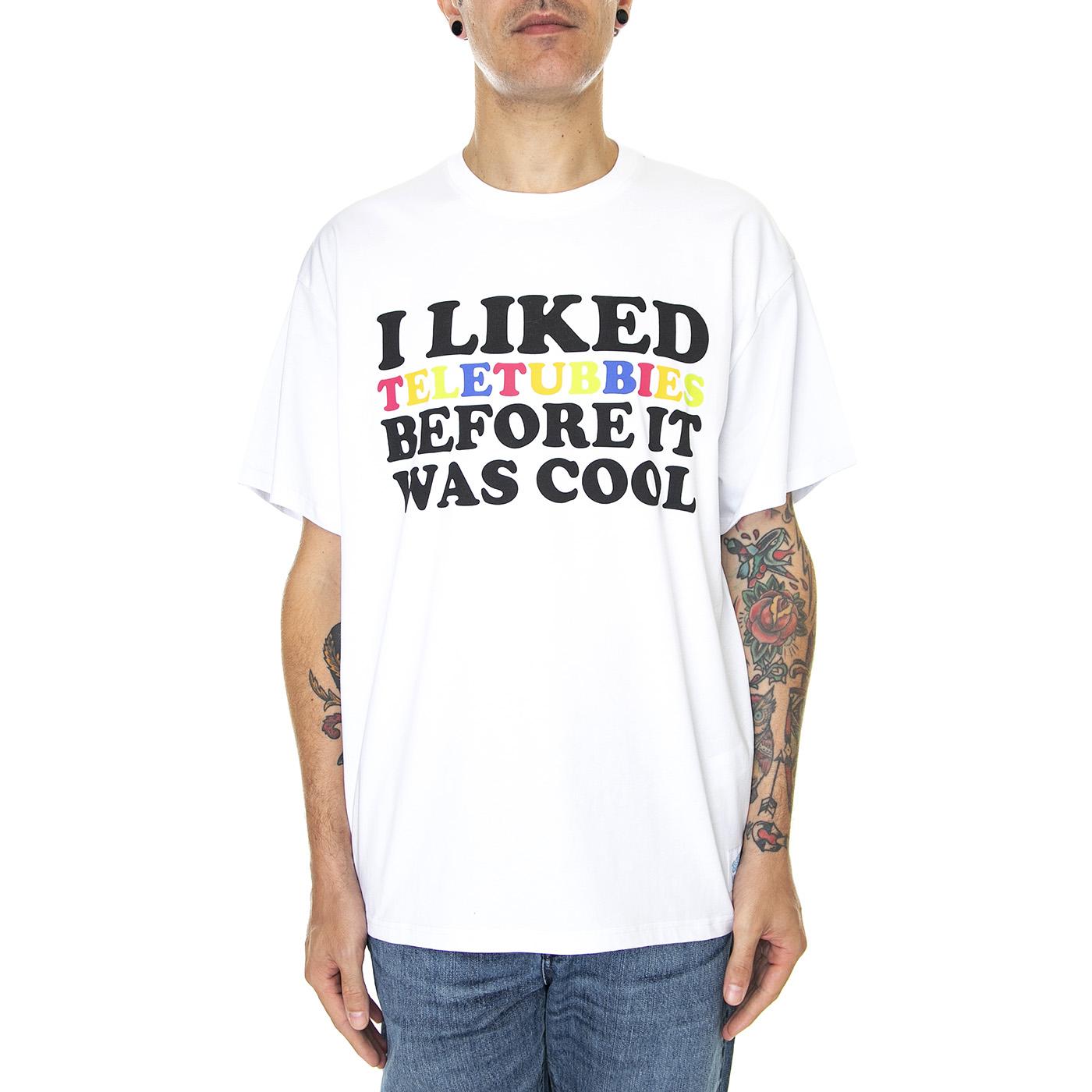 Now Cool Tee White - Maglietta Girocollo Uomo Bianca 22WITS46-WHITE  IUTER 