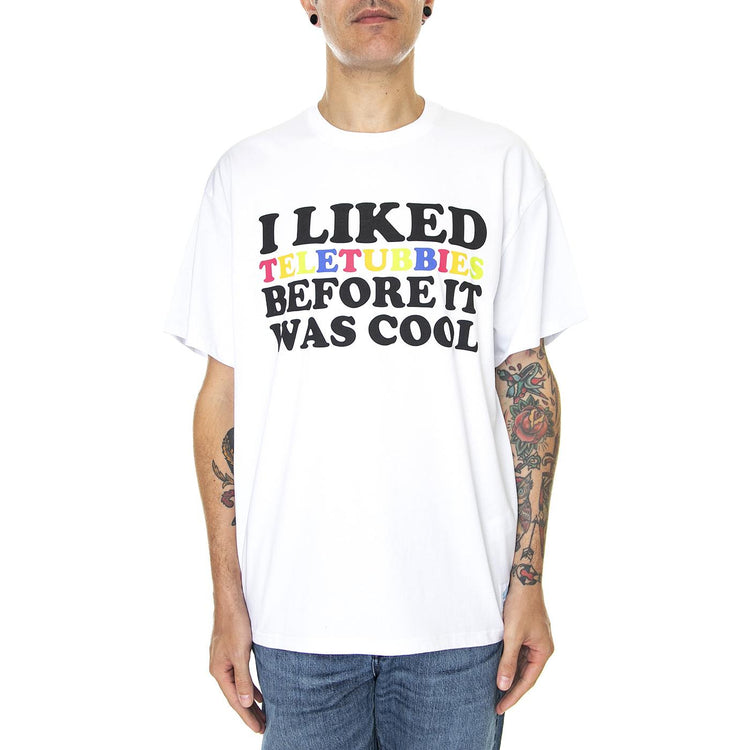 Now Cool Tee White - Maglietta Girocollo Uomo Bianca 22WITS46-WHITE  IUTER 