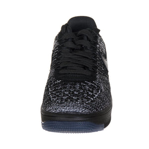 NIKE AIR FORCE 1 FLYKNIT LOW BLACK/BLACK-WHITE 93369_4  NIKE 