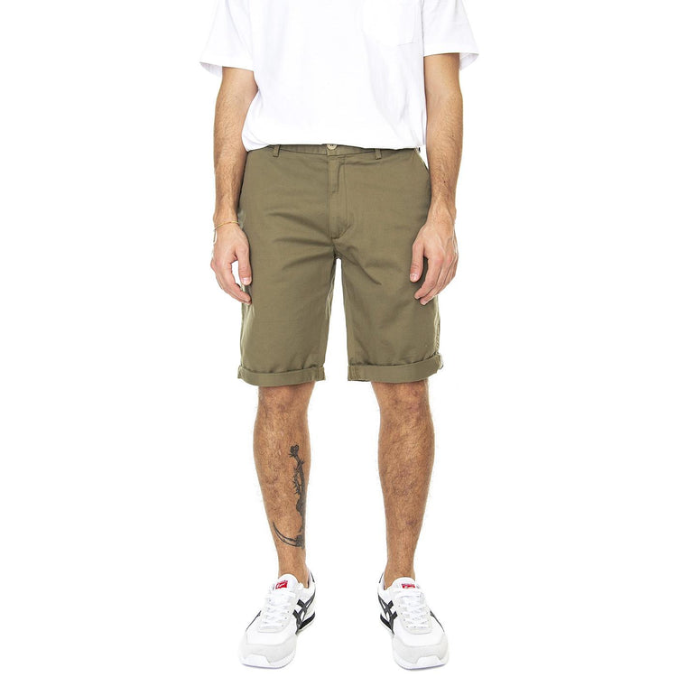 Signature Chino Short Olive - Bermuda Uomo Verdi 65091-670  BEN SHERMAN 