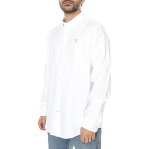 M' Oxtown Tailored Shirt White - Camicia Uomo Bianca MSH5301-WH11-SS23  BARBOUR 