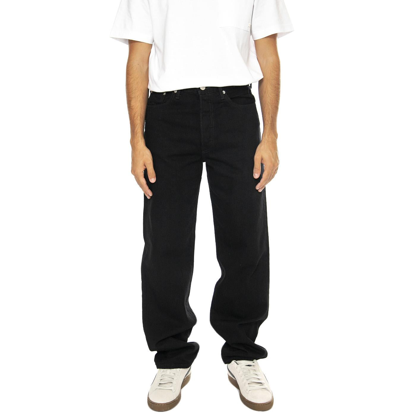 Loose Fit Unwashed Black - Pantaloni Denim Jeans Uomo Neri I034258.89.99.32-89.99  EDWIN 
