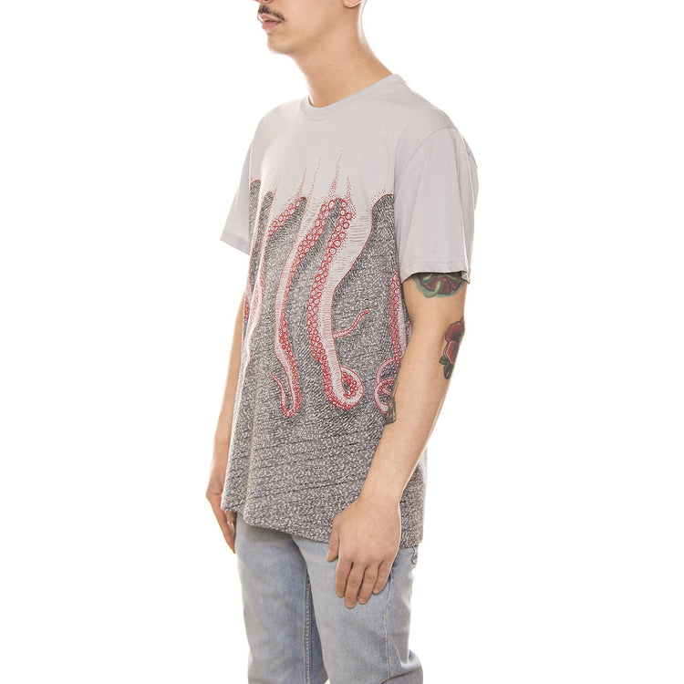 OCTOPUS CNC TEE RED ICE GREY 80666_4  OCTOPUS 