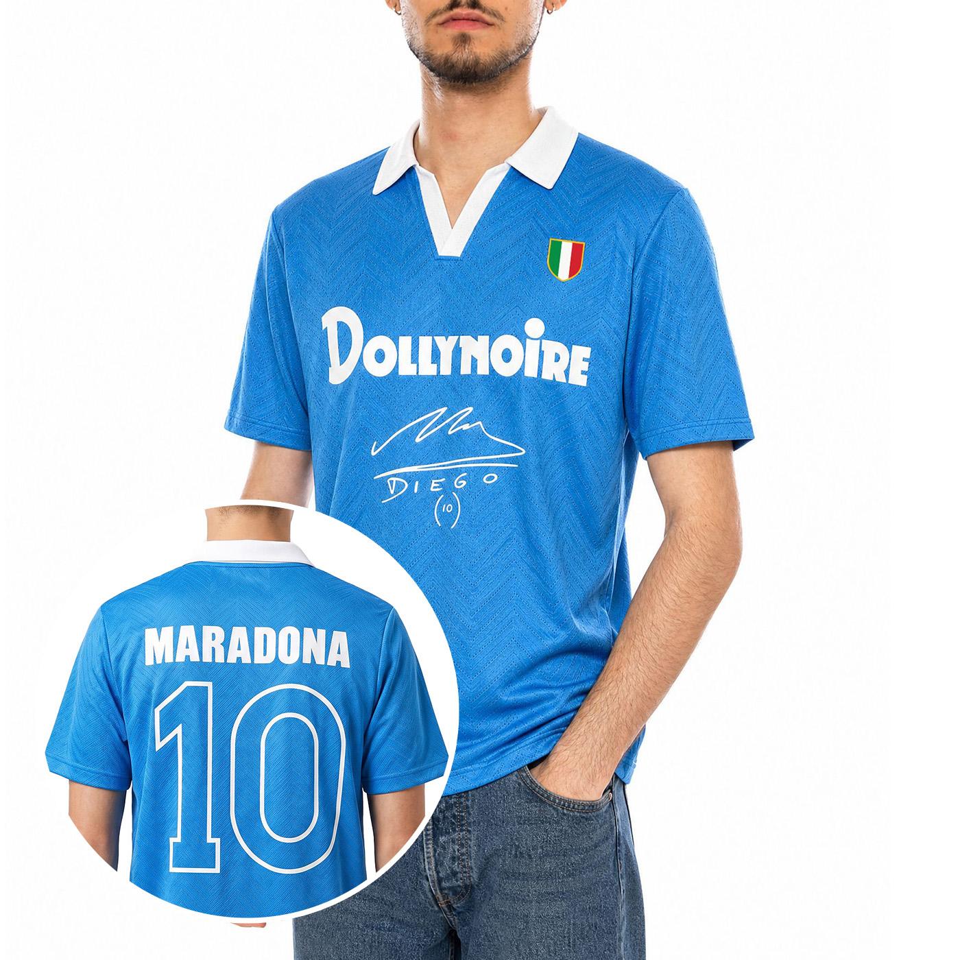 Maradona Polo Tee - Polo Maradona Uomo Azzurra / Blu TS1247 T6-03 DOLLY NOIRE 