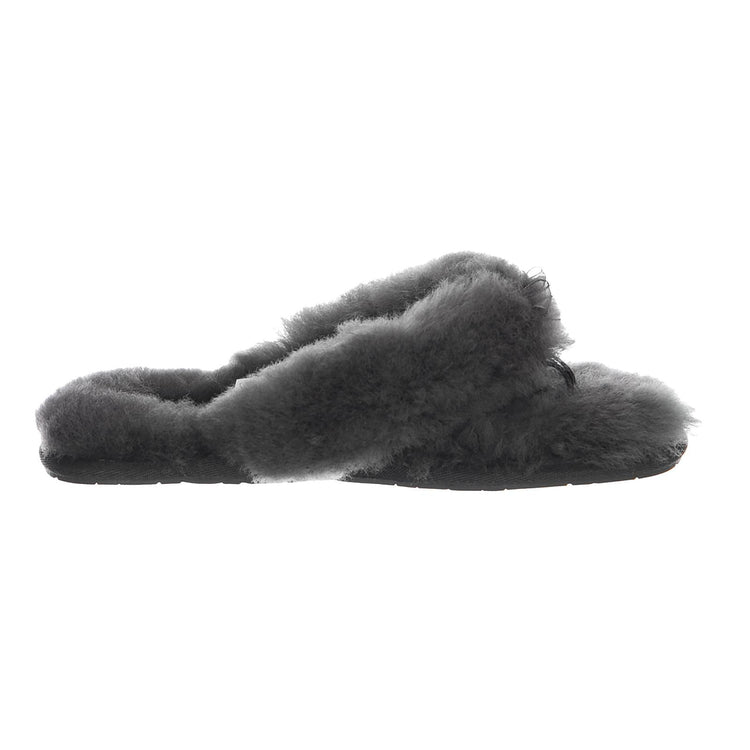 FLUFF FLIP FLOP II GREY WOMEN UGSFFFGY1003492W  UGG 