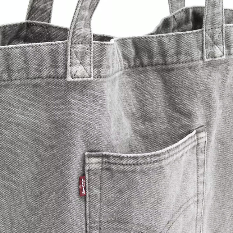 LEVI'S TOTE SUNSHINE EVENING GREY - Borsa Tote Denim Jeans Grigia 005FV-0004 GRY LEVIS 