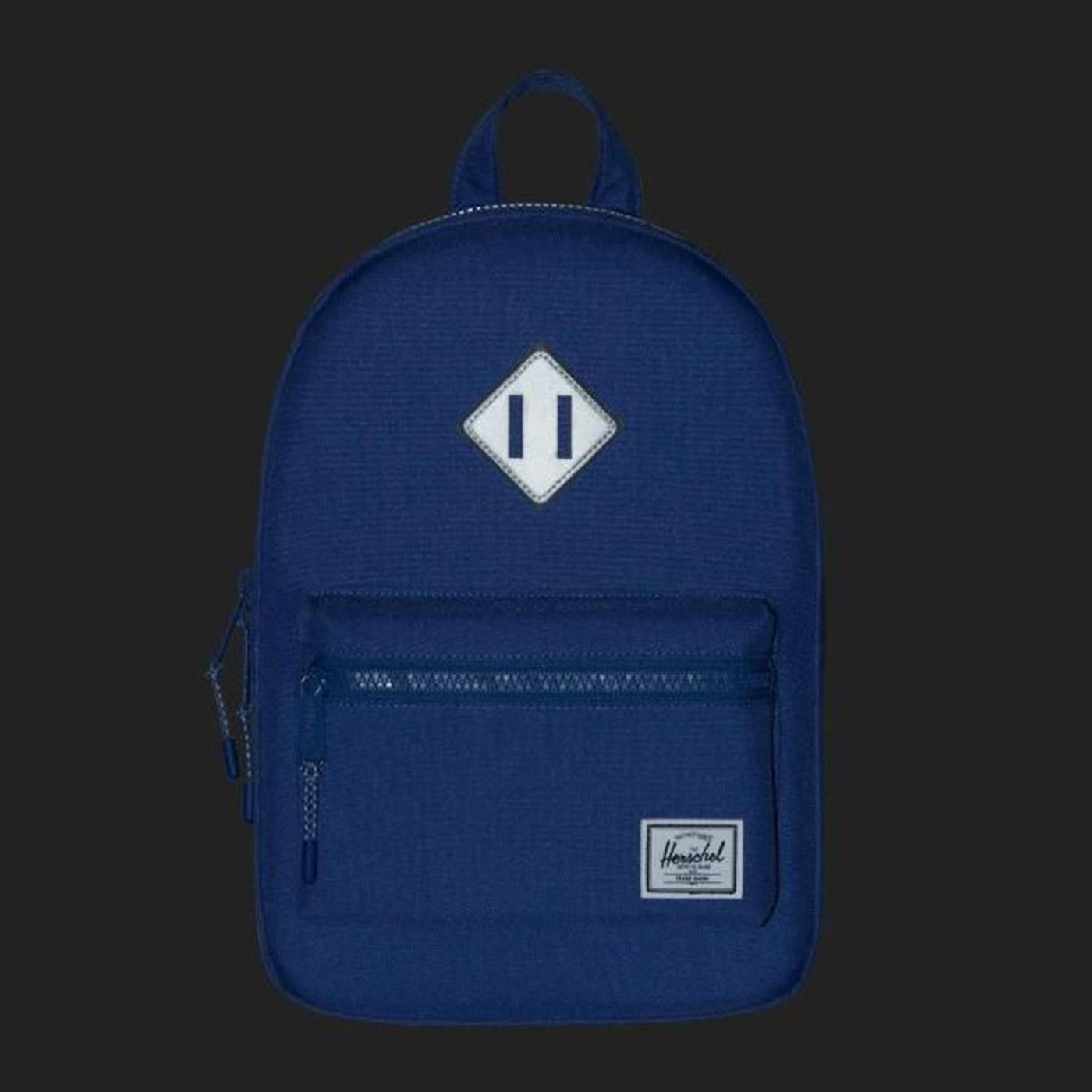 Heritage Kids Deep Ultramarine / Silver Reflective - Zaino Blu 10313-02209  HERSCHEL 