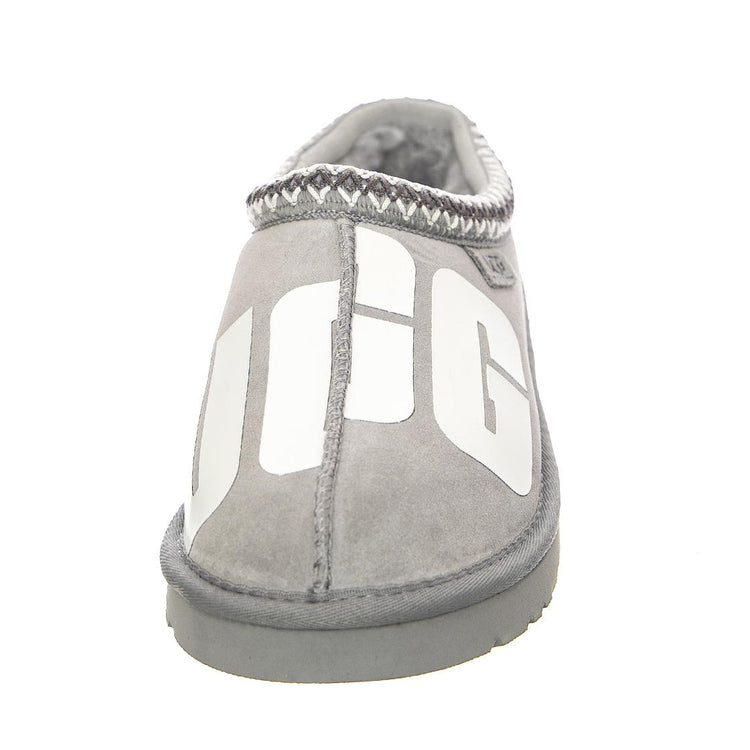 Mens Tasman Broken Logo Cobble Grey Sandals UGMTASBLCB1128195M  UGG 